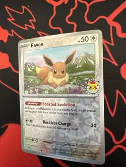 Pokemon Eevee 074/131 Pokemon Day 2025 Stamped Promo - Image 3