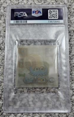 1999 Amada Pokemon Japan Super DX Gold Sticker Omanyte D119 PSA 10 Pop 2 - Image 2