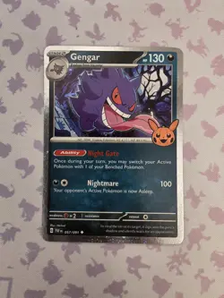 Gengar #57/91 Cosmos Holo Pokemon Card TCG Halloween Trick Or Trade 2024 - Image 1