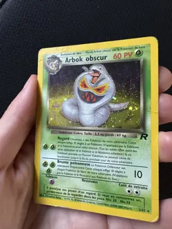 Arbok obscur 2/82 Rare Holo Team Rocket 2000 Francais FR Pokemon Card - Image 3