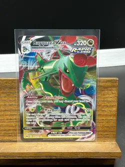 Rayquaza VMAX 101/159 Crown Zenith Holo Pokemon TCG Card Full Art NM - Image 1