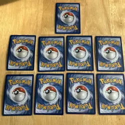 Pokemon Card Collection Trainer Full Art Lot Of 9 NM/LP - Image 2