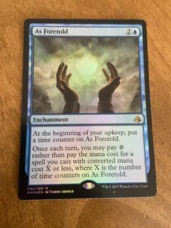 MTG As Foretold - Foil, Amonkhet LP - Image 1