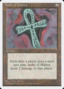 Ankh of Mishra 4th Edition NM MTG - Image 1