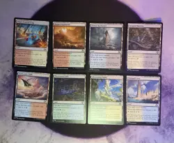 MTG * Life Gain Duel Lands (8 Out Of 10 Colors) Aetherdrift * 1X Each * NM - Image 1