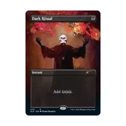 WOTC MtG Magic the Gathering Dark Ritual (R) (Foil) NM - Image 1