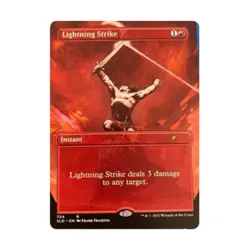 WOTC MtG Magic the Gathering Lightning Strike (R) NM - Image 1