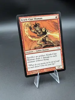 MTG; Krark-Clan Shaman; Mirrodin; Magic the Gathering; LP - Image 1