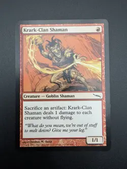 MTG; Krark-Clan Shaman; Mirrodin; Magic the Gathering; LP - Image 2
