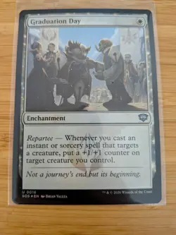 MTG Graduation Day (FOIL) 0016 Secrets of Strixhaven M/NM Free UK P&P - Image 1