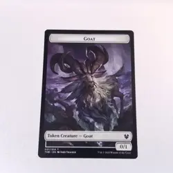 Goat Token Theros Beyond Death 001/014 MTG Token NM - Image 1