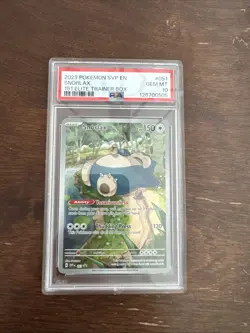 PSA 10 Snorlax #051 SV 151 ETB Black Star Promo Pokemon Illustration Rare Gem MT - Image 1