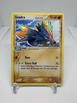 Pokemon Seadra 37/101 Dragon Frontiers Reverse Holo Uncommon 70HP Card - Image 1