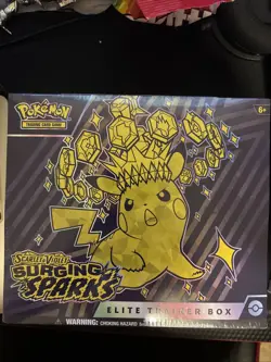 Pokemon TCG Surging Sparks Elite Trainer Box - SV08 Factory Sealed - Image 1