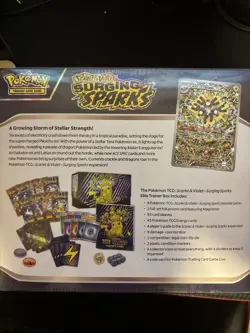 Pokemon TCG Surging Sparks Elite Trainer Box - SV08 Factory Sealed - Image 2