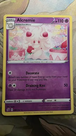 Alcremie 087/192 Rare Rebel Clash Pokemon Near Mint - Image 1