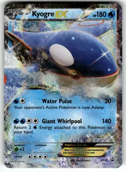 Kyogre EX XY41 XY Promos LP Pokemon Card TCG - Image 1