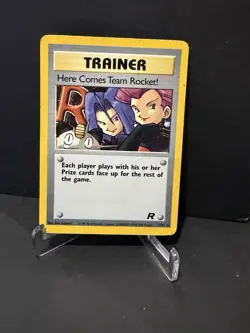 Pokemon TCG Holo Here Comes Team Rocket 15/82 Team Rocket Set - Image 1