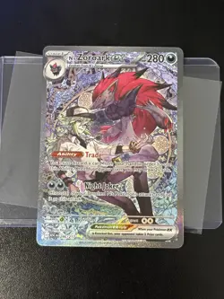Pokemon TCG N's Zoroark Ex SIR 286/217 Ascended Heroes English NM - Image 1