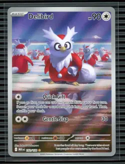 2025 Pokemon MEG EN-Mega Evolutions #152 Delibird IR - Image 1