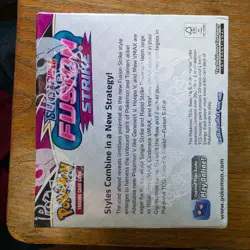 Pokemon TCG Sword & Shield Fusion Strike Booster Box Factory Sealed - Image 5
