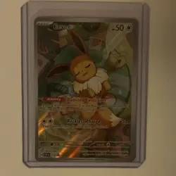 Eevee 173 SV Scarlet & Violet Promo Holo Pokemon TCG English 50 HP Makura Tami - Image 1