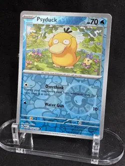 Psyduck 054/165 Common 151 Pokemon Reverse Holo Near Mint - Image 1