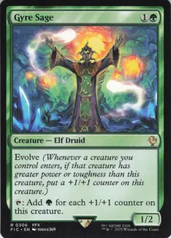 MTG Gyre Sage (306) | NM | Commander: Final Fantasy (FIC) - Image 1