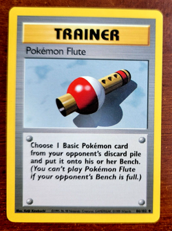 1999 Pokemon Flute #86/102 EX-NM - Image 1