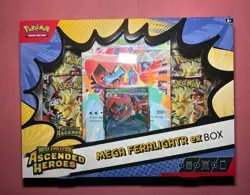 Pokemon TCG: Ascended Heroes Mega Feraligatr Ex Box - Sealed - Image 1