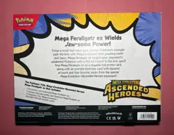 Pokemon TCG: Ascended Heroes Mega Feraligatr Ex Box - Sealed - Image 2