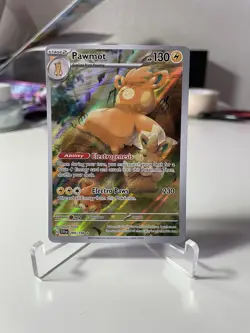 Pawmot 209/198 Scarlet & Violet Base Illustration Rare Holo Pokemon TCG - Image 1