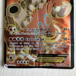 Camerupt EX (146 Full Art) 146/160 - XY Primal Clash - Pokemon TCG Heavy Damage - Image 3