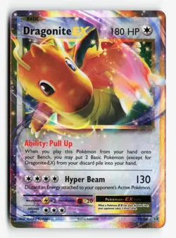 Dragonite EX 72/108 XY Evolutions Pokemon TCG Ultra Rare Near Mint NM - Image 1
