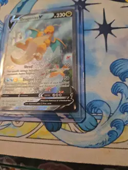 Pokemon TCG Dragonite V Ultra Rare Full Art Holo 192/203 Evolving Skies - Image 4