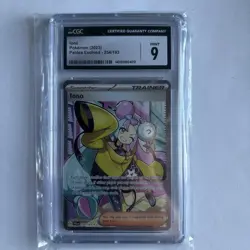 Iono Scarlet & Violet - Paldea Evolved 254/193 Holo Ultra Rare Pokemon TCG CGC 9 - Image 1