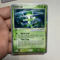 Pokemon Celebi ex 117/115 Unseen Forces Holo 2005 MN - Image 1