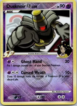 Dusknoir FB 26/147 Crosshatch Holo Pokemon League Promo Supreme Victors 2009 NM - Image 1