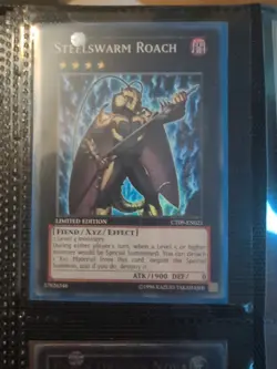 Yugioh - Steelswarm Roach - CT09-EN021 - Super Rare LTD Edition - (NM) - Image 1