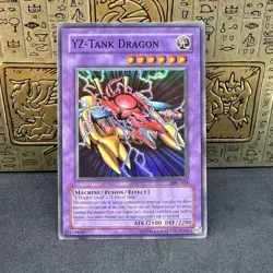 Yugioh YZ-Tank Dragon MFC-054 Super Rare NM - Image 1