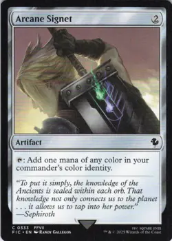 MTG Arcane Signet (0333) (333) | NM | Commander: Final Fantasy (FIC) - Image 1