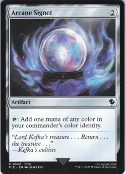 MTG Arcane Signet (0332) (332) | NM | Commander: Final Fantasy (FIC) - Image 1