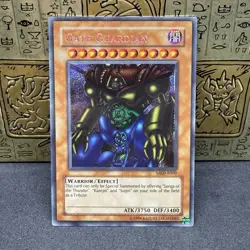 Yugioh Gate Guardian MRD-E000 Secret Rare NM - Image 1