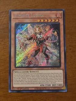 Elfnote Lucina BPRO-EN010 Secret Rare Yugioh 1st Edition Burst Protocol Mint - Image 1