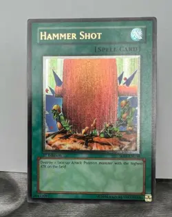 YU-GI-OH 1ST EDITION SOUL OF THE DUELIST ULTIMATE RARE HAMMER SHOT SOD-EN038 - Image 1