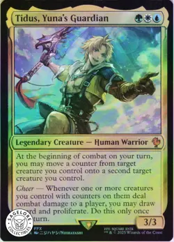 MTG Tidus, Yuna's Guardian (5) | NM Foil | Commander: Final Fantasy (FIC) - Image 1