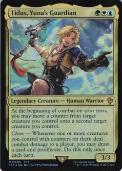 MTG Tidus, Yuna's Guardian (5) | NM Foil | Commander: Final Fantasy (FIC) - Image 2