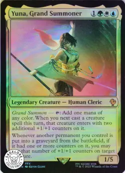 MTG Yuna, Grand Summoner (8) | NM Foil | Commander: Final Fantasy (FIC) - Image 1