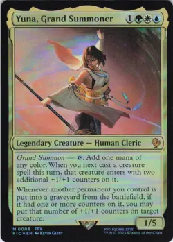 MTG Yuna, Grand Summoner (8) | NM Foil | Commander: Final Fantasy (FIC) - Image 2