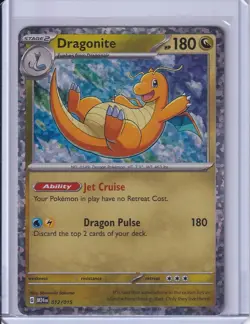 Pokemon TCG Dragonite 012/015 McDonald's Holo Card 2024 NM - Image 1
